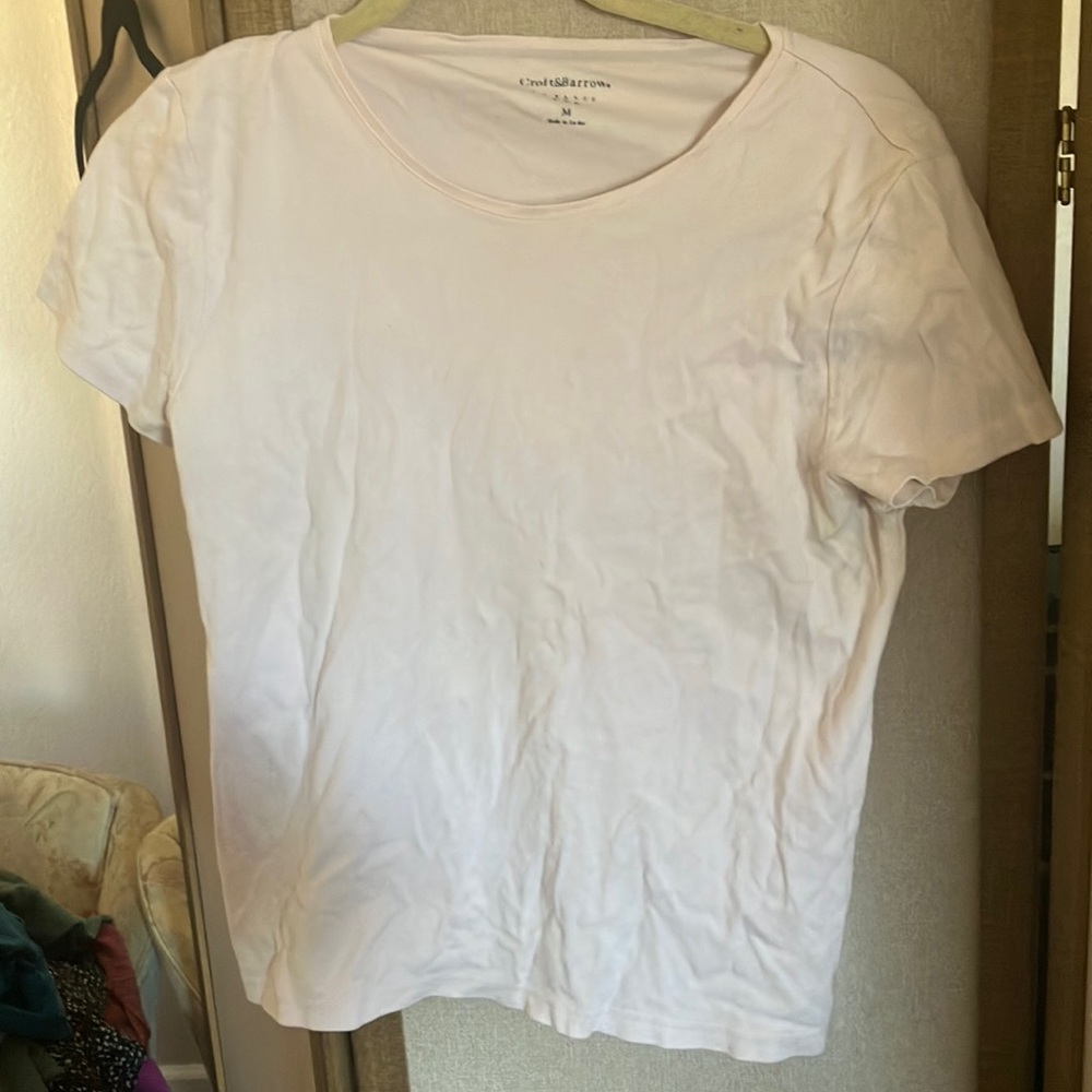 FINAL MARKDOWN Madewell Soft pink Short Sleeve Tee medium